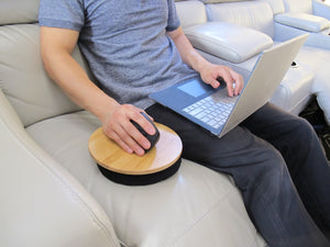 Beanbag Mousepad - Ergonomic Comfortable Mouse Pad for Sofa, Bed, Couch, and Anywhere Else