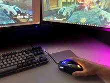 Load image into Gallery viewer, MOJO Pro Performance Silent Gaming Mouse - Wired Mouse with 9 Programmable Buttons