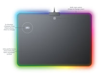 Load image into Gallery viewer, MOJO Wireless Charger Mousepad - Qi Quick Charging Mouse Pad