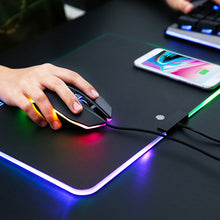 Load image into Gallery viewer, MOJO Wireless Charger Mousepad - Qi Quick Charging Mouse Pad