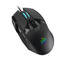 Load image into Gallery viewer, MOJO Pro Performance Silent Gaming Mouse - Wired Mouse with 9 Programmable Buttons