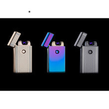 Load image into Gallery viewer, Spark Lighter - Electric Lighter USB Rechargeable Double Electrical Spark Cigarette Lighter