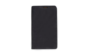 Notepad Phone Case for iPhone - Folding Wallet Phone Case with Mini Pen and Note Pad (Black)