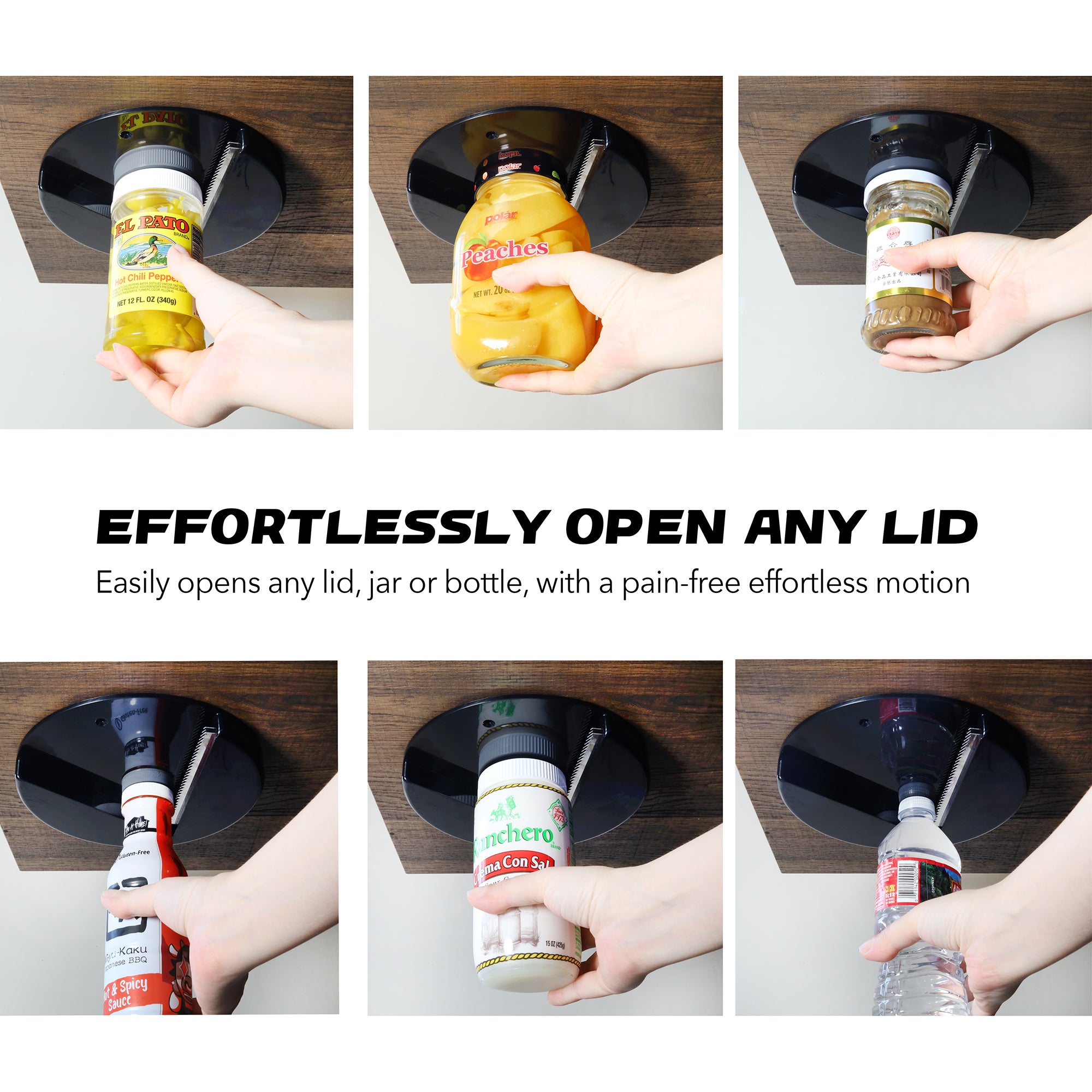 EZ Off Jar Opener : under counter mount jar opener