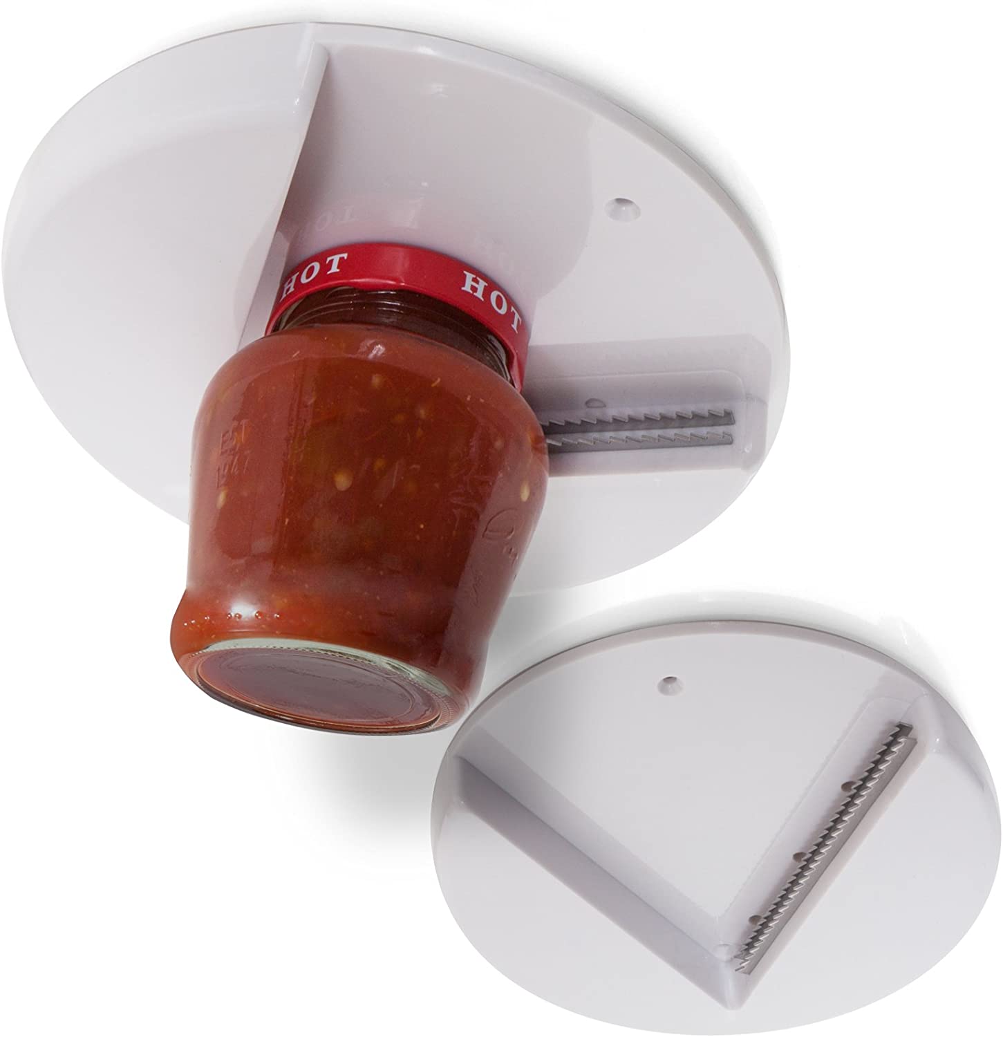 EZ Off Jar and Bottle Opener : under cabinet mount jar opener