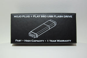 MOJO Plug and Play SSD USB 3.0 Flash Drive - Portable Solid State Drive