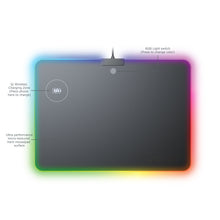 Load image into Gallery viewer, MOJO Wireless Charger Mousepad - Qi Quick Charging Mouse Pad