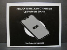 Load image into Gallery viewer, MOJO Wireless Qi Power Bank - Portable Charger for Phone, Tablet, Devices