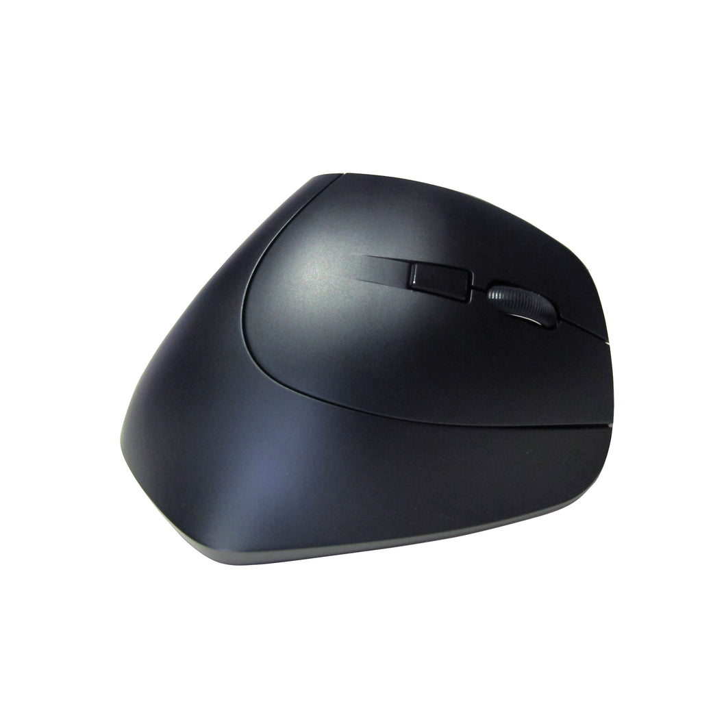 Silent Bluetooth Vertical Mouse - Wireless Optical Ergonomic Mouse w/Adjustable Sensitivity