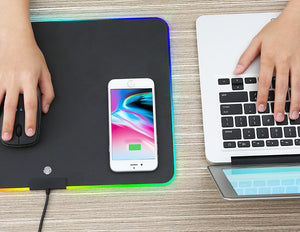 MOJO Wireless Charger Mousepad - Qi Quick Charging Mouse Pad