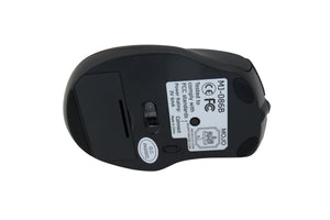 Silent Bluetooth Mouse - Wireless Optical Mouse w/Adjustable Sensitivity