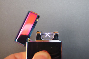 Spark Lighter - Electric Lighter USB Rechargeable Double Electrical Spark Cigarette Lighter