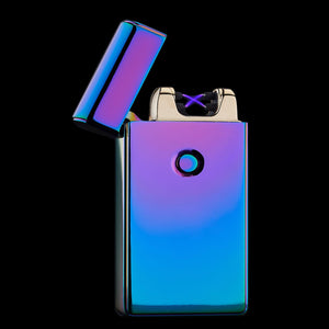 Spark Lighter - Electric Lighter USB Rechargeable Double Electrical Spark Cigarette Lighter