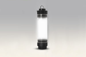 Waterproof USB Rechargeable Camping LED Light Lamp Flashlight + 2600 mAh Power Bank
